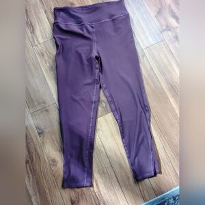 Womens EVCR Deep Purple Leggings, Size XL.